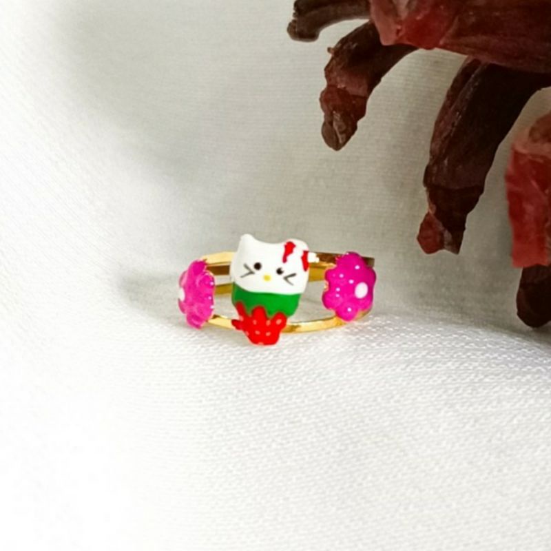 Ring Child Alfabet Cincin Anak Huruf Gold Toko Emas asli