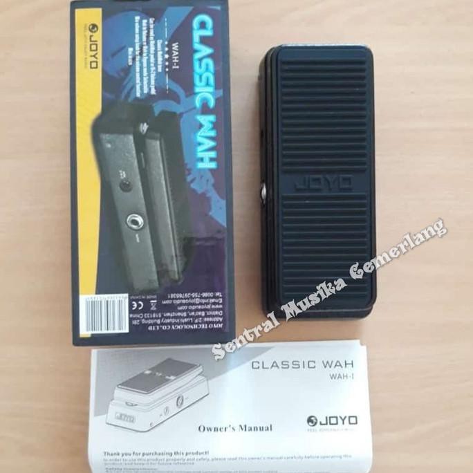 Pedal Efek Gitar Joyo Classic Wah Volume Pedal Joyo Wah-I / Wah-1