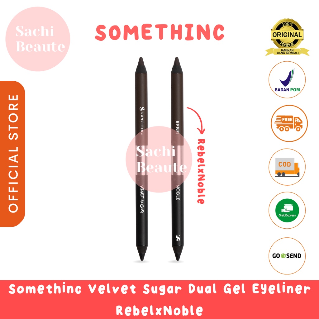 SOMETHINC VELVET SUGAR Dual Gel Eyeliner