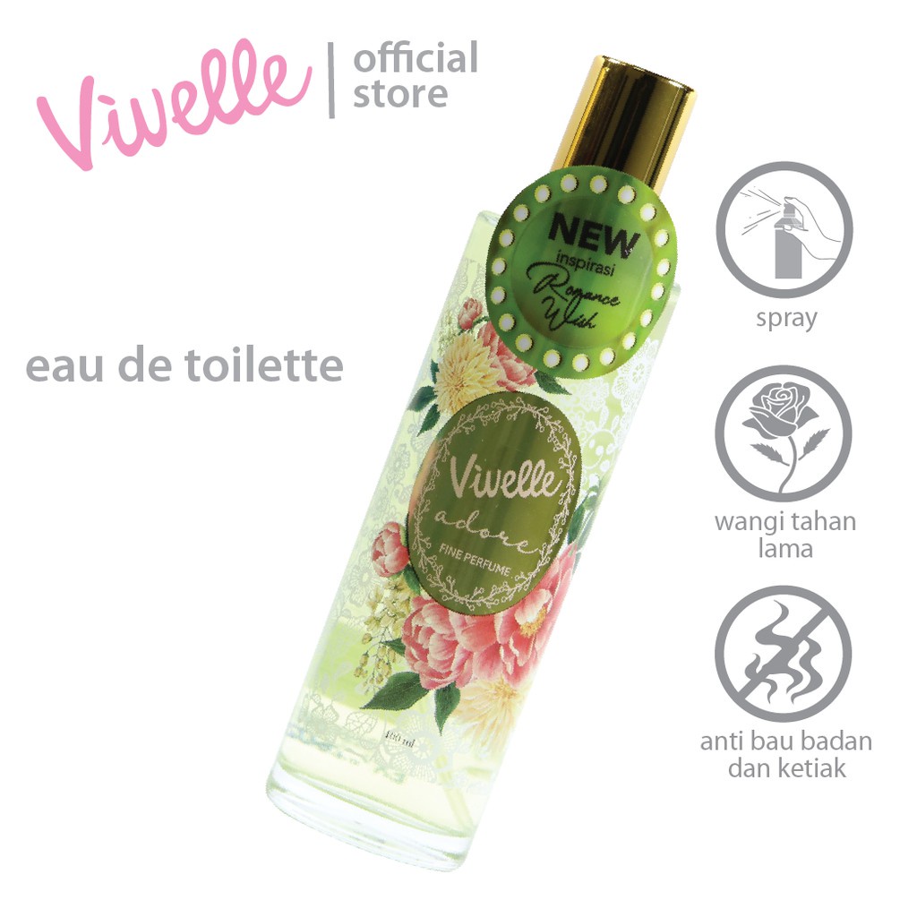 ❤️ MEMEY ❤️ VIVELLE Eau De Toilette Designer Perfume Glass 100ml | Parfum Inspired