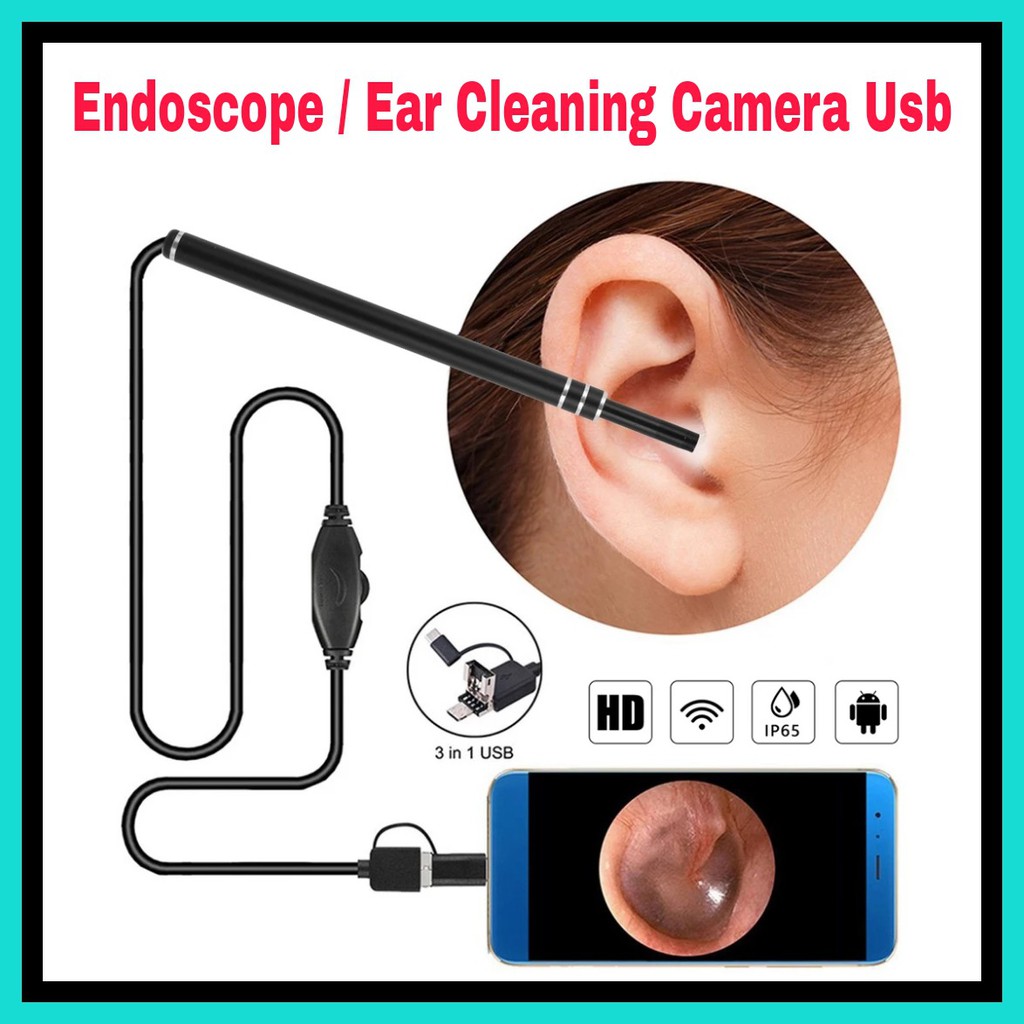 NA - Pembersih Telinga Anak Kamera - Ear Cleaning Endoscope