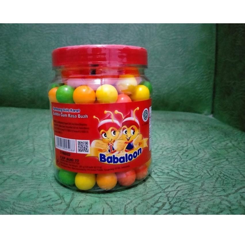 

[KODE BARANG 8C] PERMEN KARET BUAH BABALOON 450g (125x3.6g)