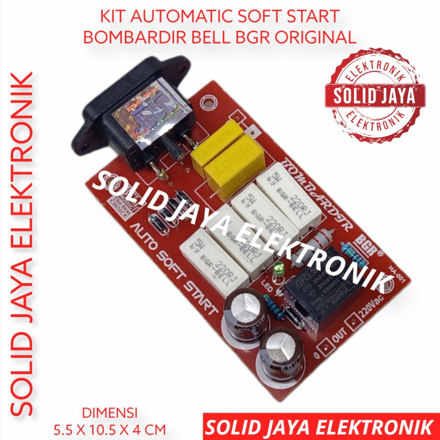 KIT SOFT START BOMBARDIR SOFTSTART AUTOMATIC AUTO SOFT START BELL BGR ASLI ORIGINAL