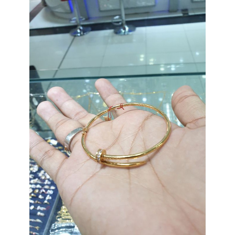 gelang paku emas 700/22k