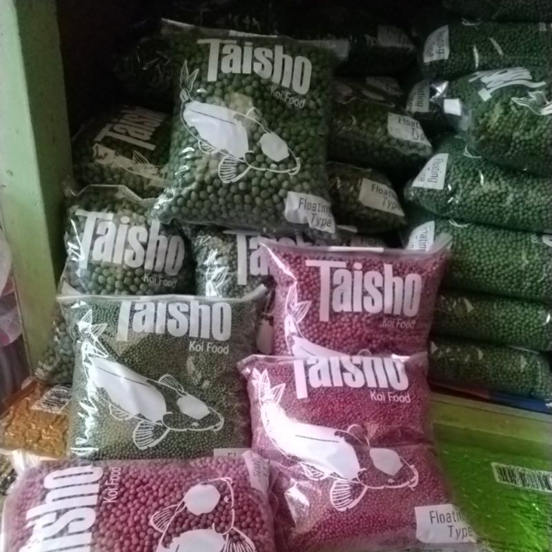 Taisho Koi Food 1/2/5 mm 400gram pakan ikan koi