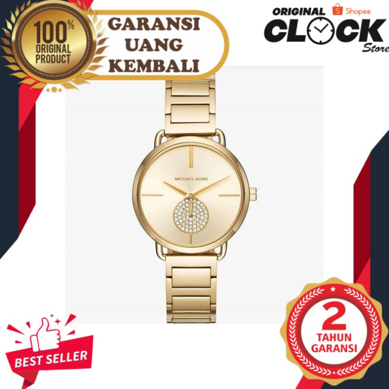 JAM TANGAN PRIA WANITA | RANTAI | KULIT | KARET | MURAH | - Wanita M1CHA3L K0RS mk-3639 Original