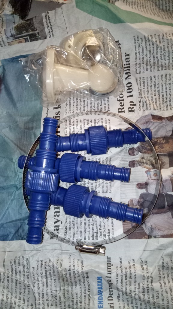 Sambungan / Konektor Selang Pvc Model Lurus 1/2, 5/8, 3/4