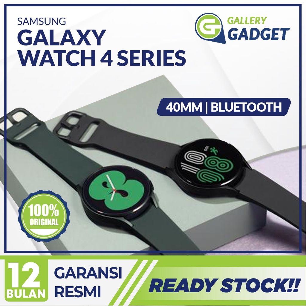New Samsung Galaxy Watch 4 40mm Smartwatch Jam Tangan Bluetooth jam pintar android Original