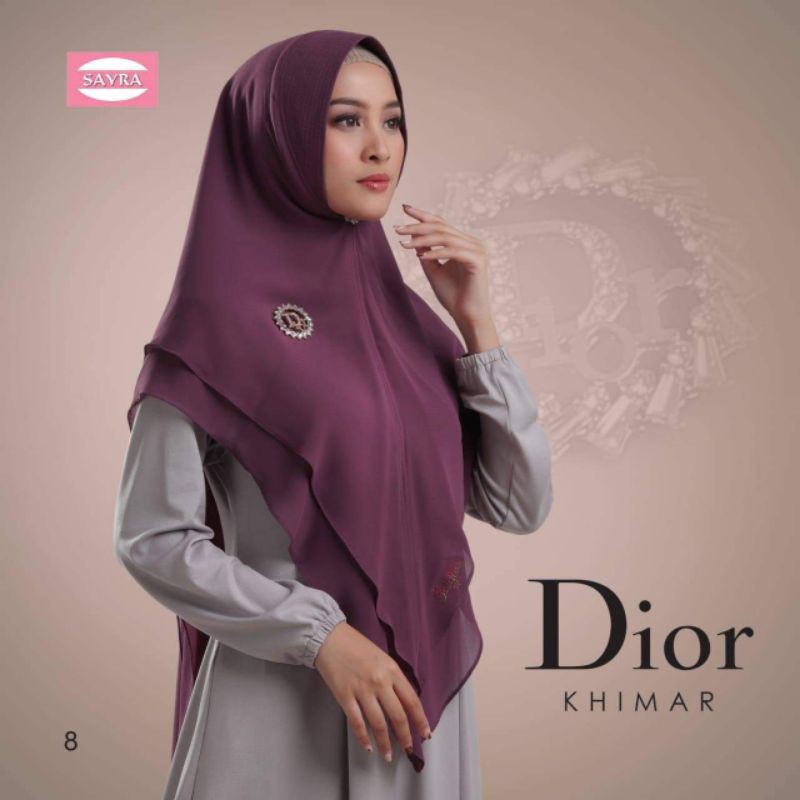 Khimar simple Dior ori Sayra