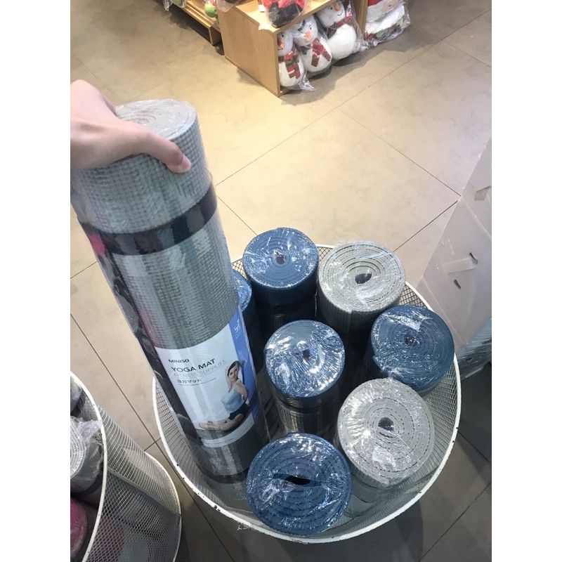 MINISO MATRAS YOGA MAT ANTI SLIP TEBAL