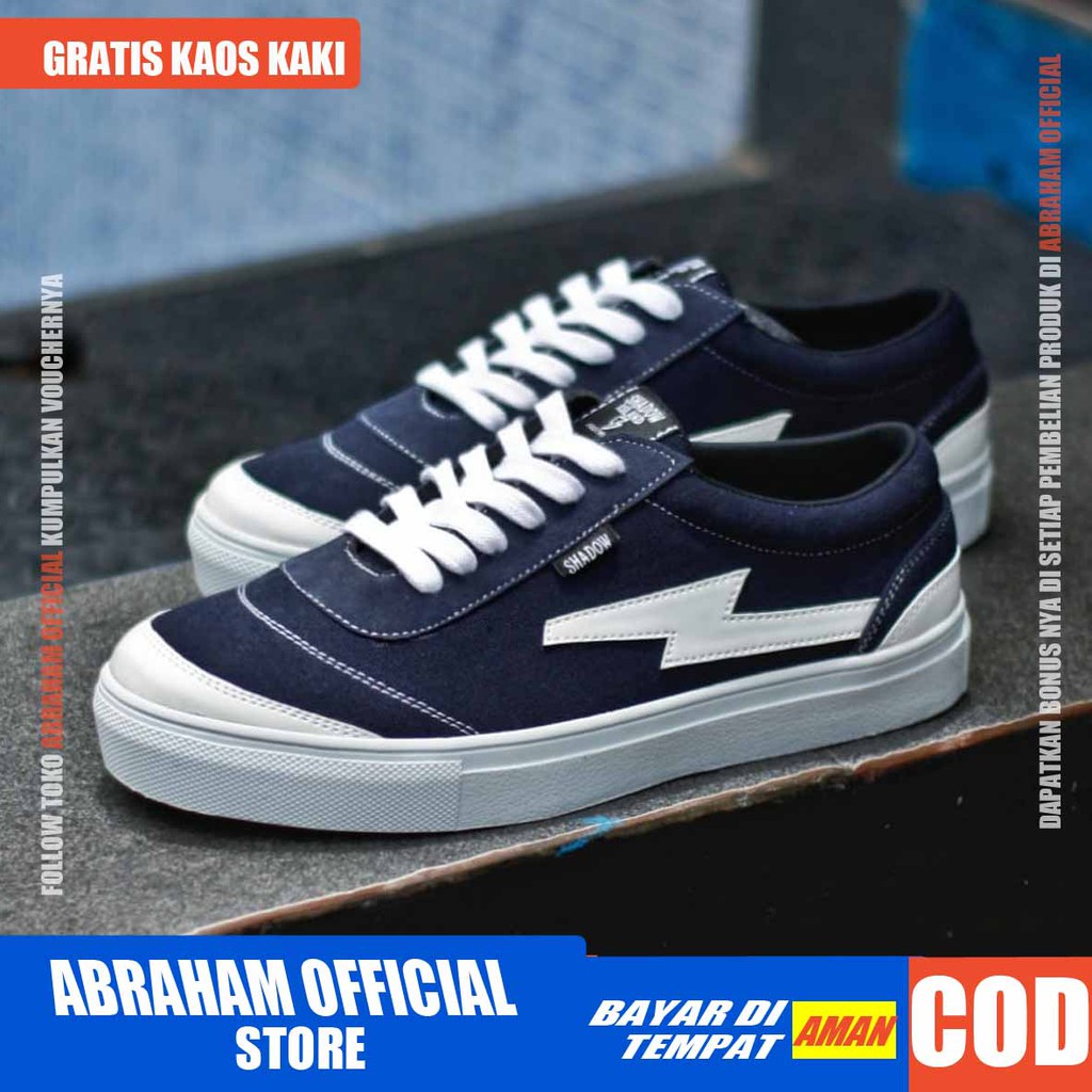 ORIGIN Sepatu Casual Sneakers Pria Sepatu Pria Casual Sneaker Skate Ori Sepatu Cowok/Cowo Sepatu Kasual Semi Formal Kerja Kantor Kuliah Gaya Santai Keren Kekinian Original Murah Terlaris