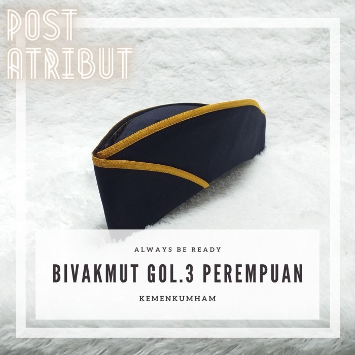 

e404rmj Bivakmut Golongan.3 Perempuan / Atribut Kumham / Post Atribut - 54 Rg050Rg