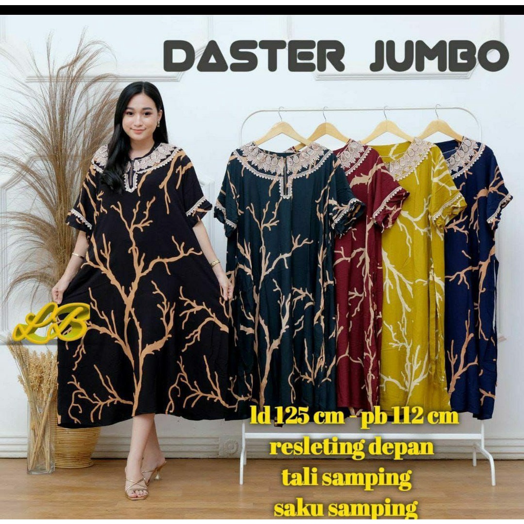 PROMO !! DASTER RENDA JUMBO || DASTER ARABIAN RENDA JUMBO BEST SELLER TERMURAH RAYON GRADE A TEBAL