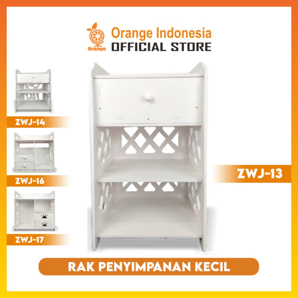 Rak Kosmetik Rak Makeup Rak Penyimpanan Kecil Serbaguna Bahan WPC WHFURNITURE