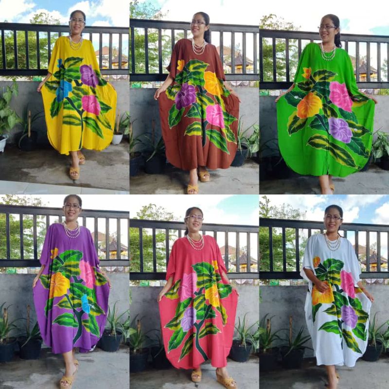 KAFTAN BALI LUKIS EXCLUSIF