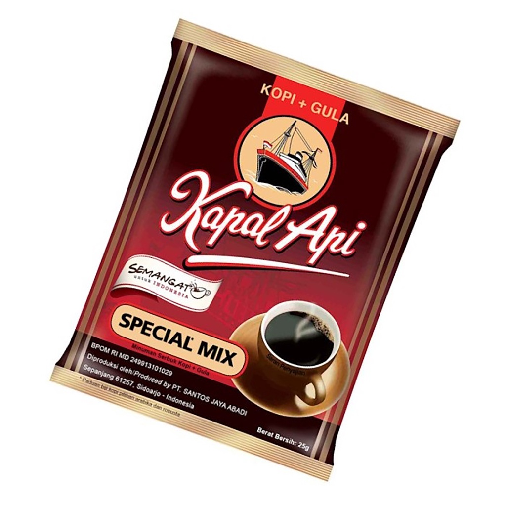 Bisa COD Kopi kapal Api Special Mix 24g Kopi Hitam Kapal Api