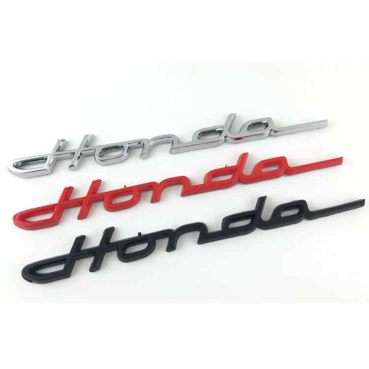 1stiker Emblem Bagasi Belakang Spakbor Logo Honda