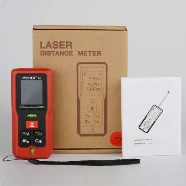 Mestek D8 50 M Jarak Laser Meter Rangefinder Medidor Trena Laser Level Meter Laser range Finder