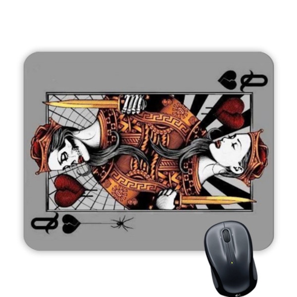 Kartu Remi Queen Mouse Pad Alas Mouse Custom