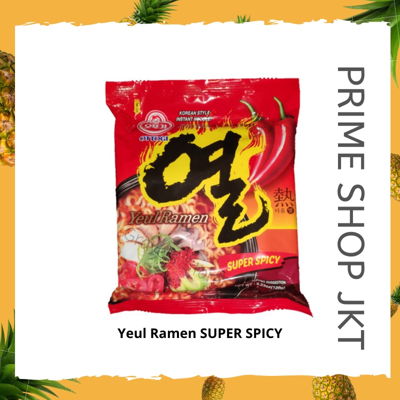 

Ottogi Spicy Ramen Ramen 120gr Mi Instan Pedas