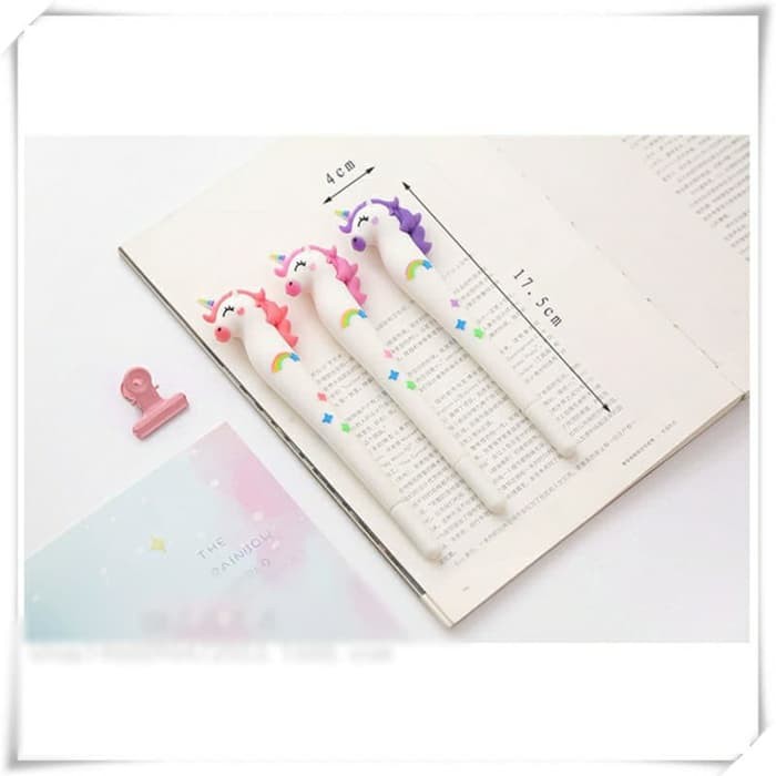 

Pulpen Gel Unik / Pen Gel Unicorn Warna Warni 4th Edition