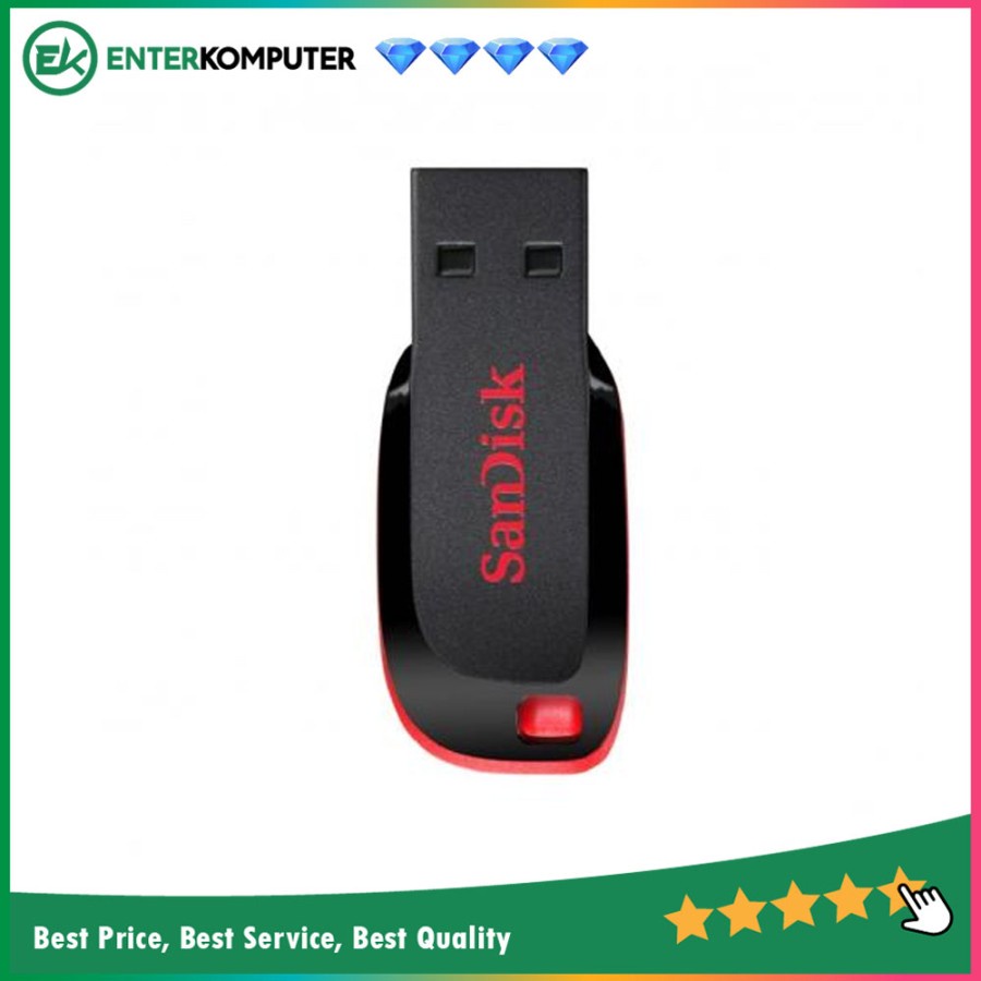 Flashdisk Sandisk Cruzer Blade CZ50 16GB