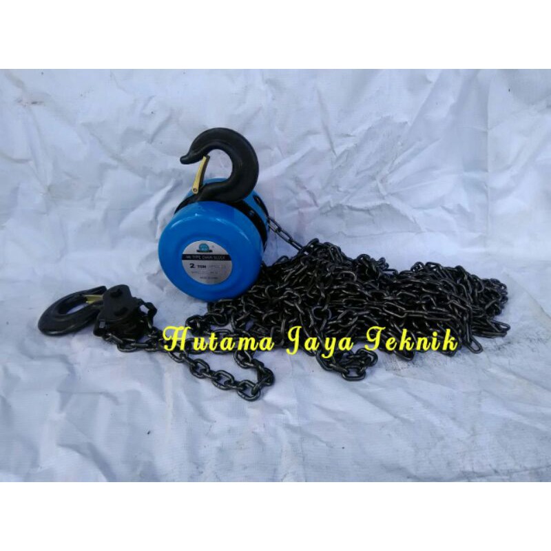 Katrol 2 Ton Rantai 5 Meter