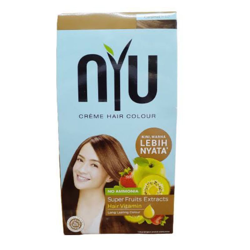 ORIGINAL NYU CREME HAIR COLOUR CARAMEL 11.02 / CAT PEWARNA RAMBUT NYU CARAMEL