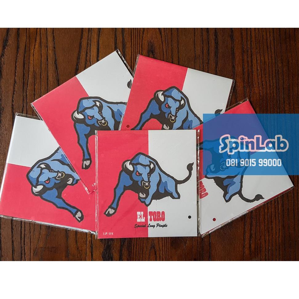 ((S-UNE_✓)) Karet Pingpong Tenis Meja Bintik JAHANAM EL TORO-premium