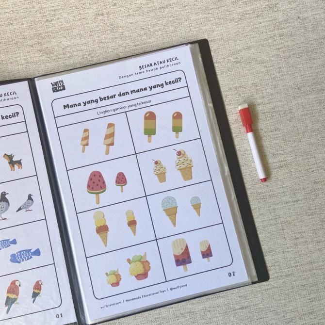 

Wipe And Clean Worksheet Vol 01 (Aktivitas Anak Pratk / Paud) Terlaris