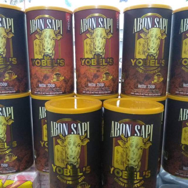

abon sapi yobel's premium sekilo bisa 2kaleng