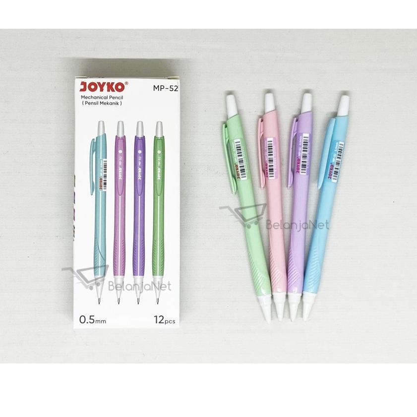 

Dijamin Terbaik Pensil Mekanik | Mechanical Pencil Joyko MP-52 0.5 mm [1 LUSIN]