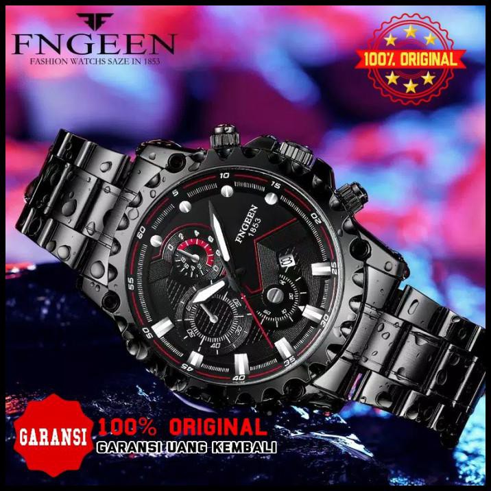 Diskon Jam Tangan Pria Fngeen 5757 Tahan Air Jam Pria Analog Ori