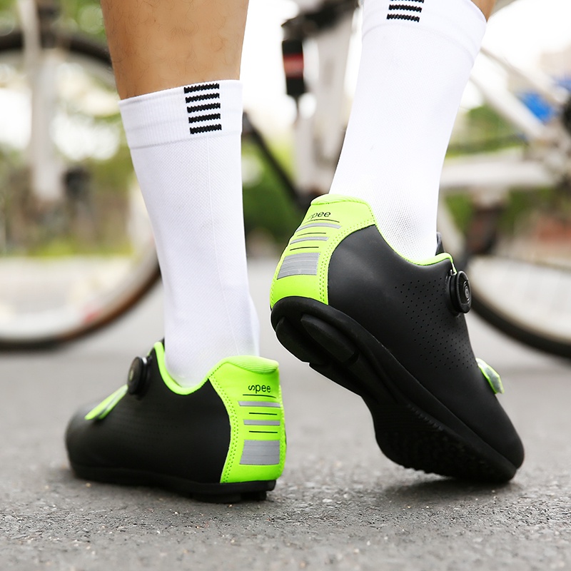 COD Sepatu Sepeda Roadbike Gowes Pria Wanita Flat Non Cleat Cycling Shoes Unlock MTB Balap Kualitas Baik 114