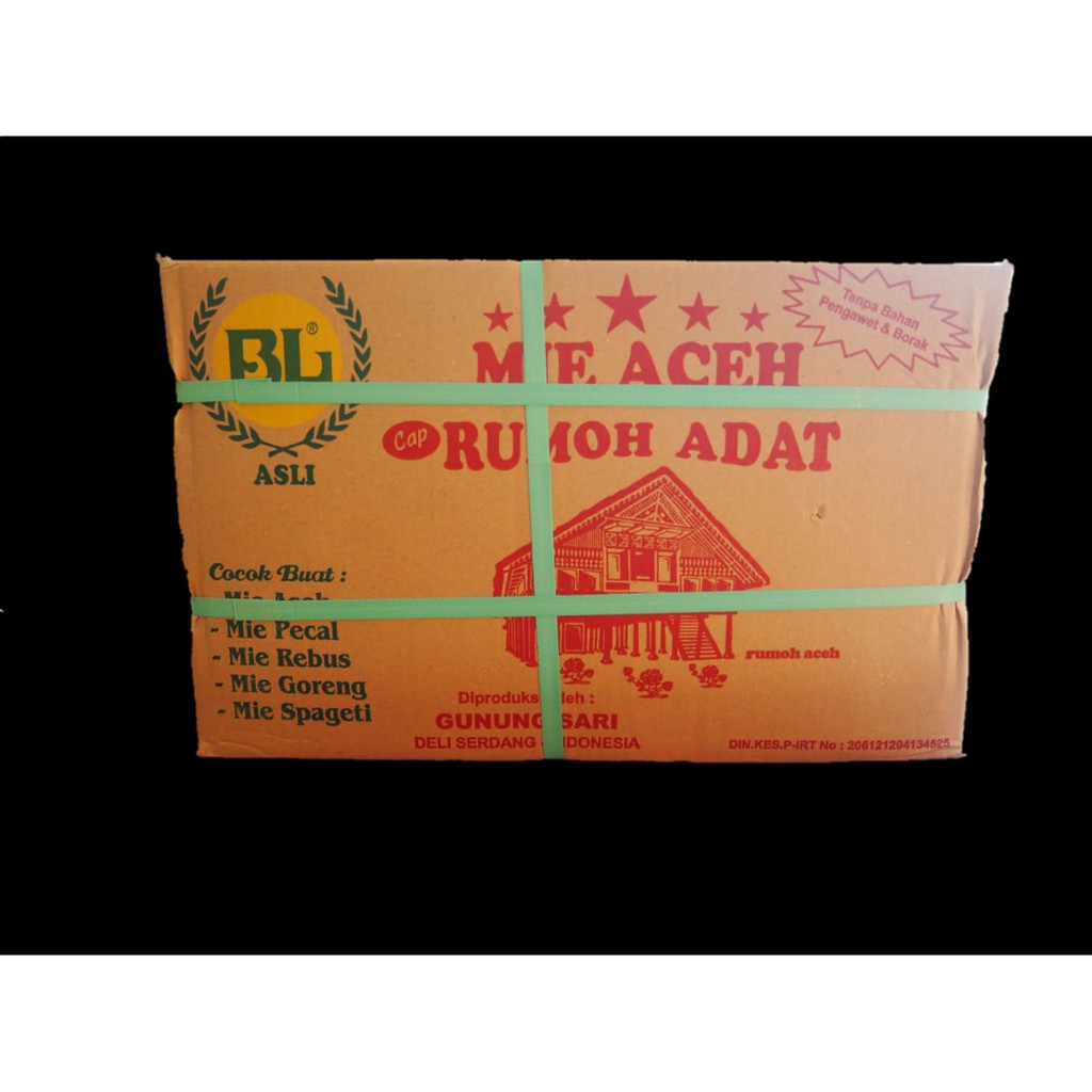 

Mie lidi Rumoh adat 1 kg Kuning
