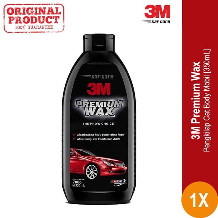 

M Premium Wax 350 ml bottle membuat cat mobil mengkilap