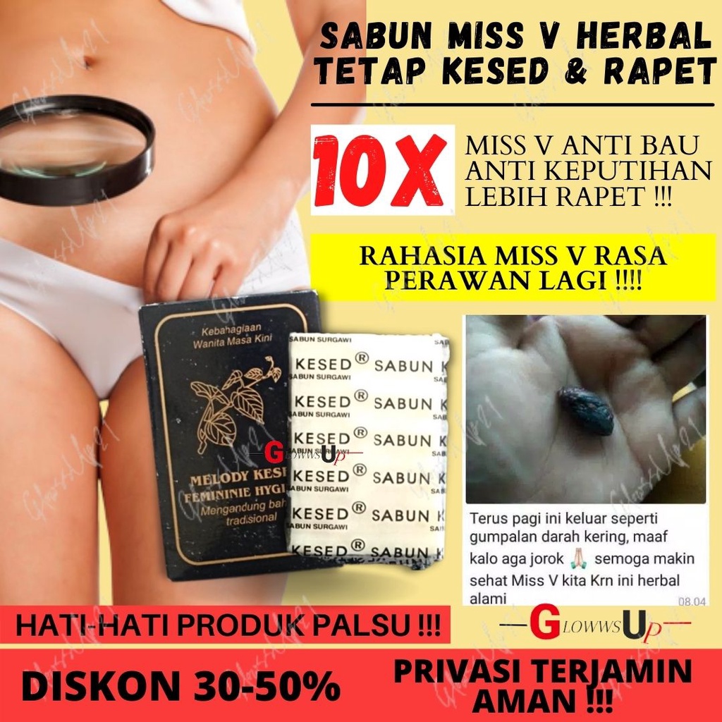 Perapat Miss V - Parfum Miss V - Perawatan - SABUN KESED MELODY - ORIGINAL BPOM