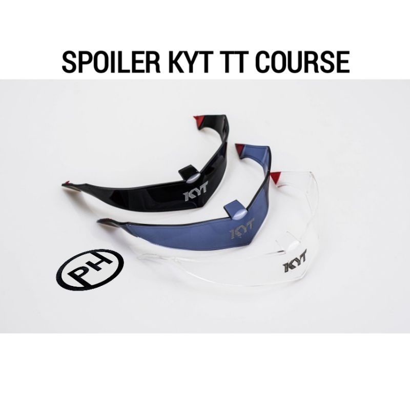 spoiler helm full face KYT TT course