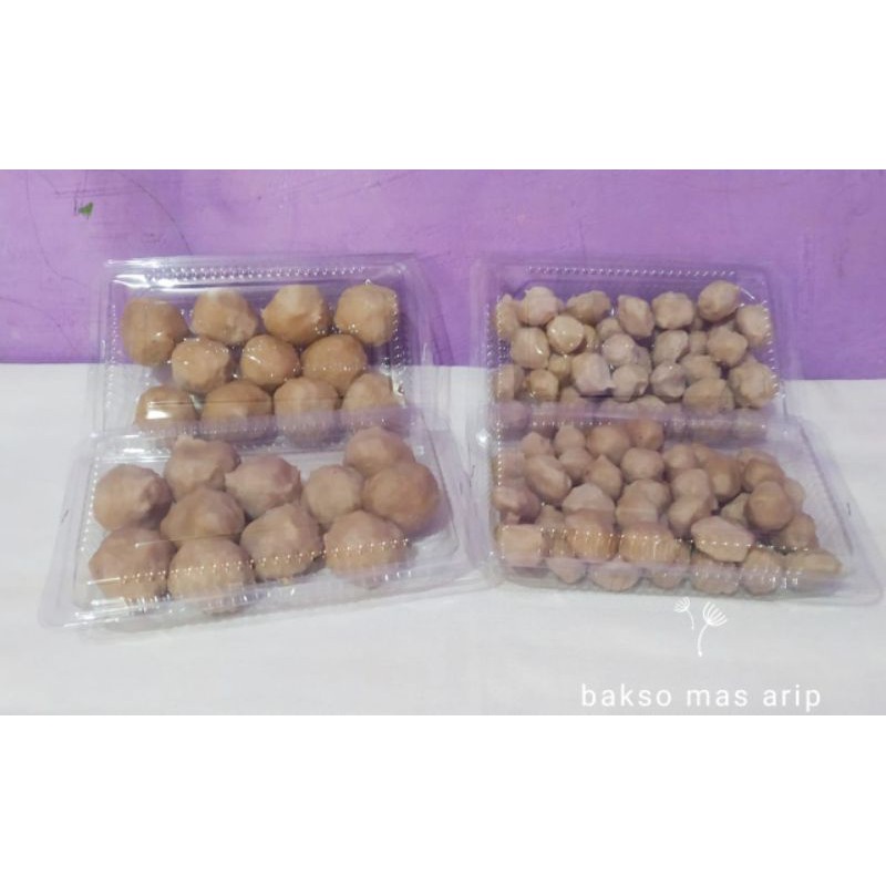 

Bakso kemasan 900g free bumbu kuah