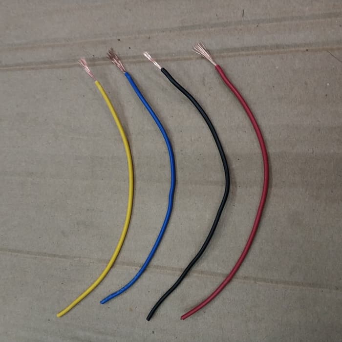 Kabel tunggal / Kabel serabut / Kabel rakit / Kabel 18 awg