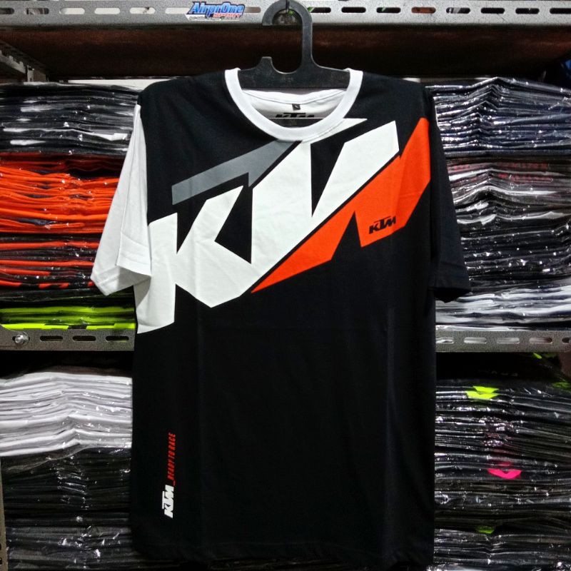 T-SHIRT BAJU KAOS MOTOR CROSS KTM RACING TRAIL ADVENTURE