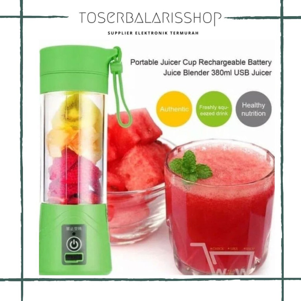 BLENDER PORTABLE 6 MATA PISAU / BLENDER PRAKTIS