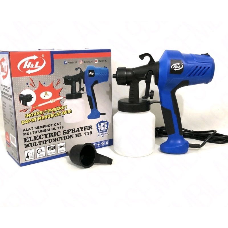 Spray Gun / Spray Gun Electric / Electric Spray Gun / Semprot Cat/ Dico / Penyemprot / H&L Spray Gun