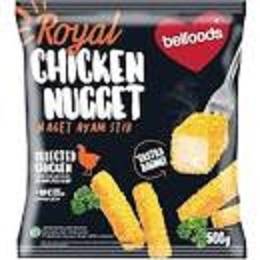 

BelFooDS royal CHicken nugget stick 500 gram 12 pcs