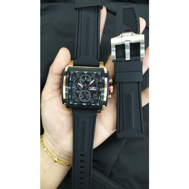 Jam Tangan Pria Chronoforce CF-5332MB Original