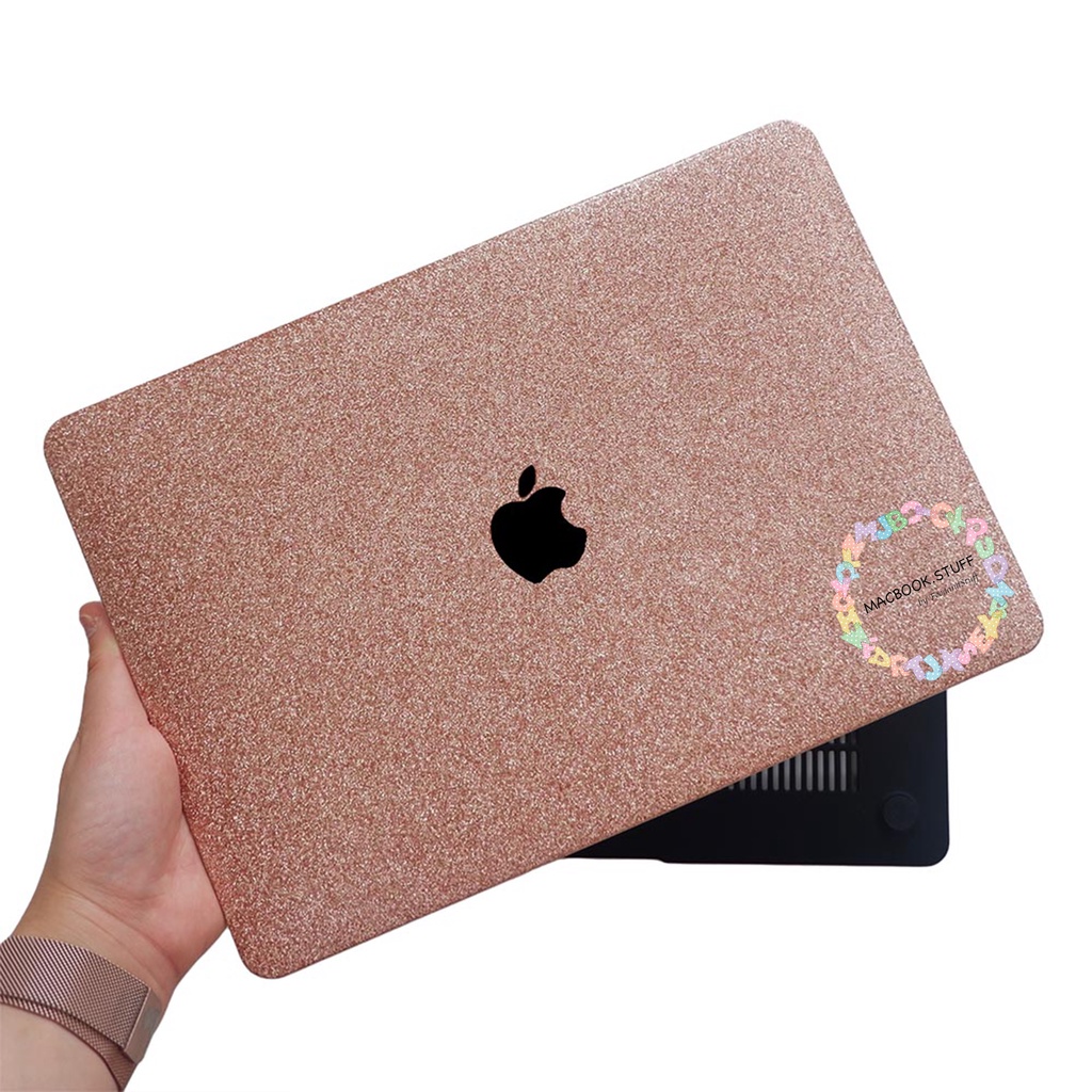 MACBOOK Case SPARKLE BUBBLEGUM NEW AIR PRO RETINA 11 12 13 14 15 16 INCH NON /  WITH CD ROOM / TOUCHBAR / TOUCH ID / M1 2020 2021 2022