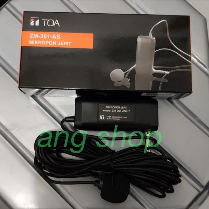TOA ZM-360 ZM360 ZM 360 Mic Microphone Jepit Ori Original |100 % Berkualitas