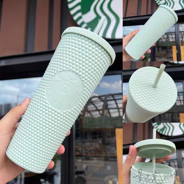 710ML Starbucks Durian Cangkir Kopi Cangkir Minum Starbucks Tumbler Starbuck
