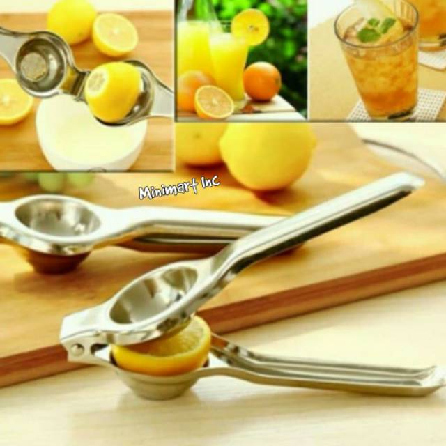 Perasan Jeruk Stainless / Perasan Lemon Stainless Manual