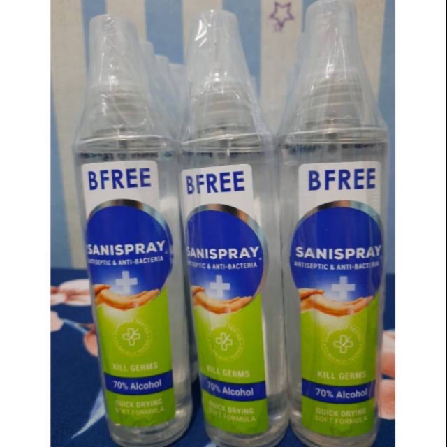 `ღ´ PHINKL `ღ´[ESENSES] esenses Bfree sanispray hand sanitizer cair anti bakteri kuman